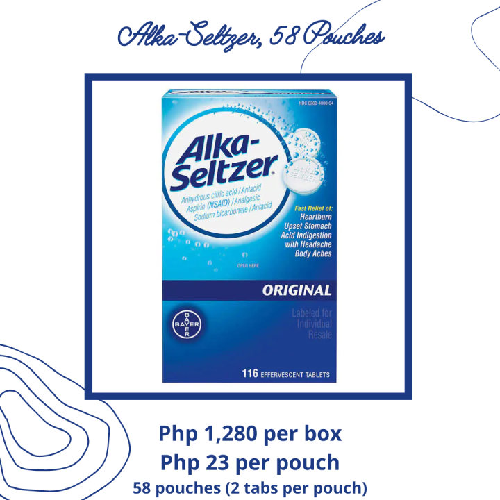 (EXP August 2025) AlkaSeltzer Lazada PH