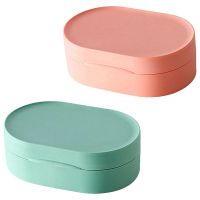 Soap Travel Container 2PCS Soap Travel Case Soap Container, Plastic Travel Soap Holder, Bar Soap Travel Container