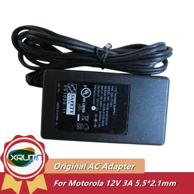 Genuine 555177-001 For Motorola AC Adapter Charger 12V 3A Power Supply NU36-4120300-I3 NU36-41120-300S 🚀