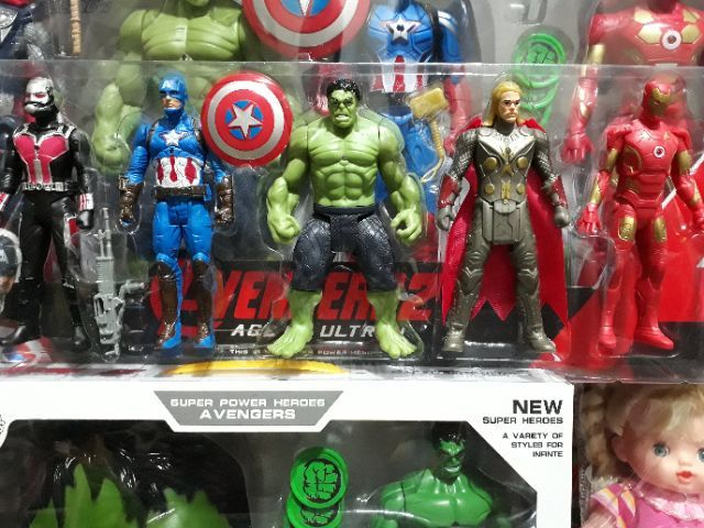 ผลิตจากวัสดุคุณภาพดี-kids-toy-หุ่นฮีโร่แอดเวนเจอร์-avenger-สินค้าเกรดพรีเมี่ยม-คุณภาพดี