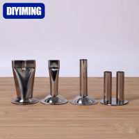 Stainless Steel Funnels Parts for Jerky Home Filling Tubes Nozzles Silver Food Accessories Kitchen Small Kitchen Appliances