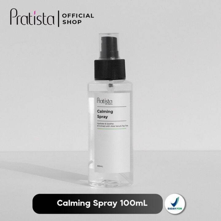 Pratista Calming Spray Wajah Face Mist Perawatan Kulit Kering Bruntusan