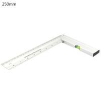 90° Carpenter Angle Finder Ruler Gauge Thickening Aluminum Woodworking Square Gauge 200mm 250mm 300mm