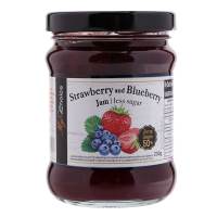 สินค้าส่งฟรีทั้งร้าน My Choice Strawberry and Blueberry Jam Less Sugar Formula 230g. (Cash On Delivery)