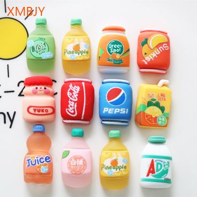 Refrigerator Magnet Yogurt Soda Milk Cute Kitchen Fridge Magnet Resin Home Magnetic Blackboard Whiteboard Sticker