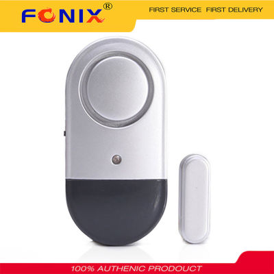 สัญญาณเตือนติดหน้าต่างประตู FONIX 120dB เซ็นเซอร์แม่เหล็กขโมยไร้สายความปลอดภัยในบ้านป้องกันการสัญญาณกันขโมยประตูสัญญาณเตือนเพื่อความปลอดภัยของเด็กบ้านและสัญญาณกันขโมย