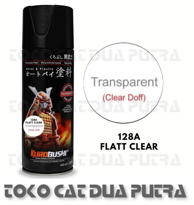 Samurai Paint A Flat Clear Clear Doff Clear Dop Pylox Pilox Pilok Aerosol Cat