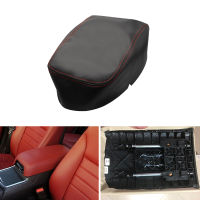 รถจัดแต่งทรงผมไมโครไฟเบอร์หนัง Center ควบคุม Armrest กล่องสำหรับ Dodge Charger 2011 2012 2013 2014 2015 2016 2017 2018