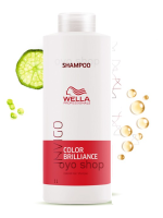 Wella Invigo Color Brilliance Shampoo  แชมพูสำหรับผมทำสี ช่วยบํารุงผมแห้งเสีย หรือผมที่มีปัญหาจากการทําเคมี (1L.)