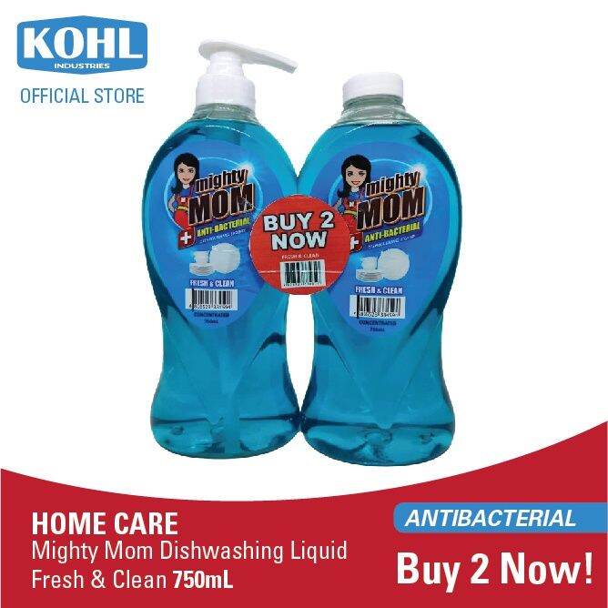 【ready Stock】 Kohl Industries Corp 750ml Mighty Mom Antibacterial Liquid Fresh And Clean 2583