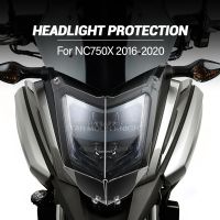 ที่ป้องกันไฟหน้าอะคริลิคที่คลุมหลอดไฟมอเตอร์ไซค์ใหม่สำหรับ Honda NC750X NC 750X2016-2018 2019 2020