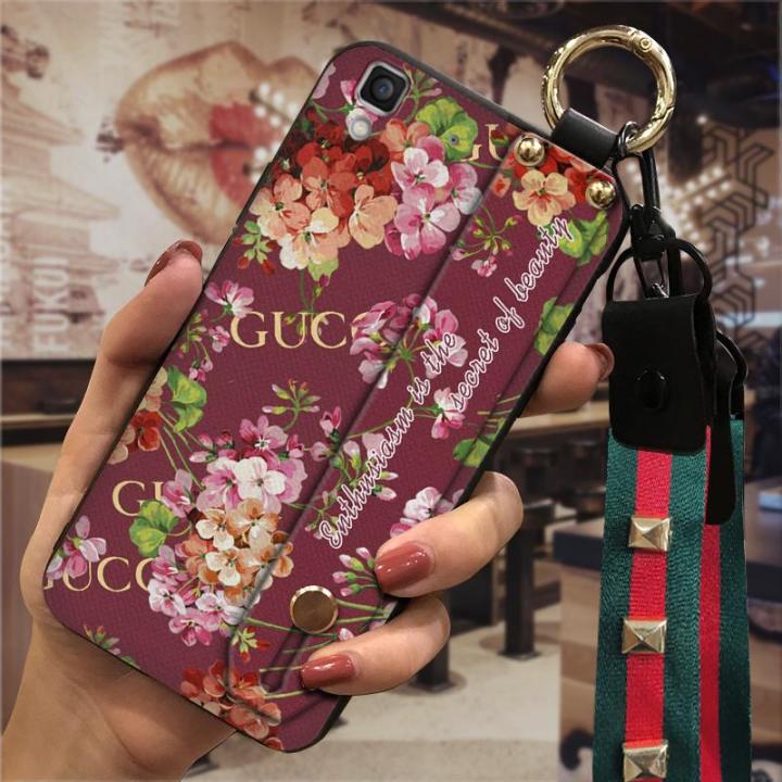 original-fashion-design-phone-case-for-oppo-r7-anti-knock-classic-soft-case-waterproof-lanyard-small-daisies-silicone
