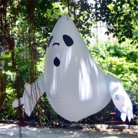 50cm PVC Decoration Haunted House Ball Ghost Yard Hanging Pumpkin Halloween Inflatable Extra Large