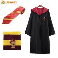 3pcs Set Harry Costume Multisizes Harry Potter Robe Breathable Harry Potter Kids Costume Child Size Halloween Costume