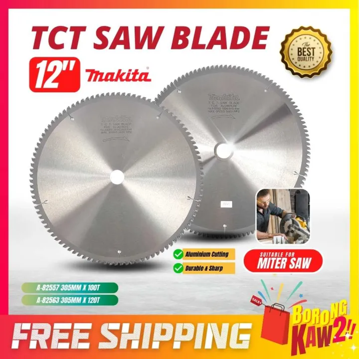 Makita Aluminium Cut Circular Saw Blade Table Miter Mitre Saw Aluminium