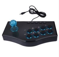 ตัวควบคุมการเล่นเกม Joystick Arcade USB สติ๊กต่อสู้มี4แกนสำหรับ PS3/พีซีสำหรับโพรโทคอลการสื่อสาร Ps/android เครือข่าย USB ตัวแปลงเครือข่าย USB