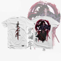 Anime Shirt - ETQTCo. - Demon Slayer - Kokushibo  เสื้อยืดคอตตอนฤดูร้อน S-5XL