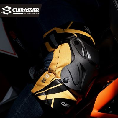 Cuirassier K01-3 Motorcycle Knee Pad Men Protective Gear Knee Gurad Knee Protector Rodiller Equipment Gear Motocross Joelheira Knee Shin Protection