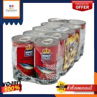 มงกุฎทะเล ปลาแมคเคลเรลในซอสมะเขือเทศ 145 กรัม x 10 กระป๋องMongKut Talay Mackerel in Tomato Sauce 145g x 10 cans