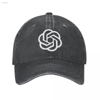 2023 New Denim Style Hat - ChatGPT Logo Summer Hat Adult Unisex baseball cap Retro Ai Chatbot Open Hat 100% Cotton Sports Casquette Versatile hat