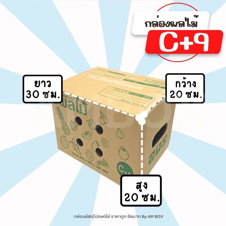 กล่องผลไม้-c-9-5-ชั้น-ขนาด-20x30x20-cm-1-แพ็ค-มี-10-ใบ