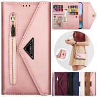 【Enjoy electronic】 Wallet Zipper Leather Case For Xiaomi Redmi Note 11 11S 11 Pro 10 10S 10 Pro 9 Pro 8 Pro Mi Poco X3 M3 M4 Pro 10T 11 Lite 11T