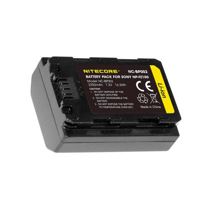 แบตเตอรี่กล้อง Li-Ion Battery Nitecore NP-FZ100 Camera Battery for Sony (รับประกัน 2 ปี)
