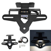 Motorbike For KTM RC390 RC 390 2022 2023 Rear Fender Registration Bracket Back License Plate Holder Frame with LED Light