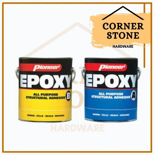 Pioneer All Purpose EPOXY 1/2 Pint1/4 Pint Structural Adhesive Epoxy