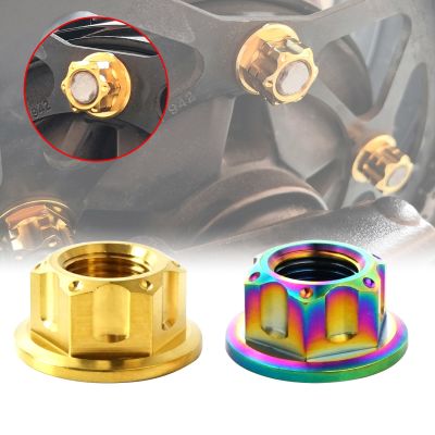 Motorcycle Titanium Alloy Rear Sprocket Cover Nuts M10x1.0 For Ducati Monster 821 2014-2020 Monster 937 2021 2022