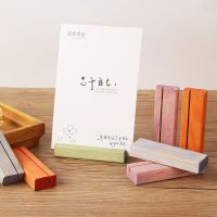 【CW】✎  5Pcs/set Slanted Mouth Business Card Base Note Postcard Photo Wood Tabletop Storage Gifts