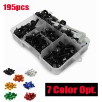 For Suzuki GSXR 600 750 1000 600 750 1000 K1 K2 K3 K4 K5 K6 K7 K8 K9 195/PCS Universal Fairing Bolt Kit Fastener Clips Screws