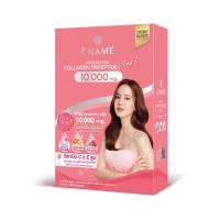 คอลลาเจน Chame Collagen  Plus ชาเม่ คอลลาเจน คอลลาเจน 10ซอง จำนวน 1 กล่อง