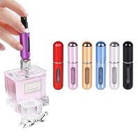 【YP】 5ml Perfume Atomizer Cosmetics Aluminum Spray Alcochol Bottle  Refillable Traveling