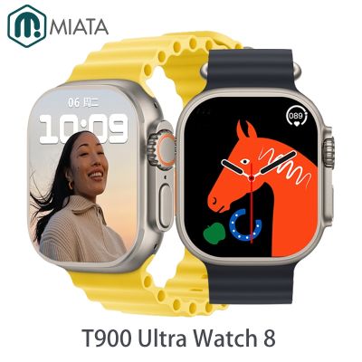 ZZOOI T900 Ultra Iwo Series 8 SmartWatch Man Women Sport Fitness BT Call Gps Electronic Smartwatch For ios Andriod Phone PK i8 Pro Max