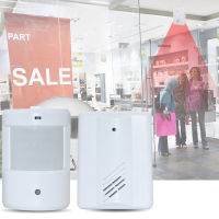 NANSHATIANFULUO ป้องกันการโจรกรรม PIR Motion Sensor ออด ระบบรักษาความปลอดภัยภายในบ้าน เตือน สำหรับโรงรถตระเวนทางรถ เตือน กริ่งประตูอัจฉริยะ เครื่องตรวจจับเซนเซอร์ ออด กริ่งประตูไร้สาย