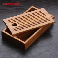 Chinese traditions Bamboo tea tray solid bamboo tea board kung fu tea tools for cup teapot crafts trayChinese culture Tea Set