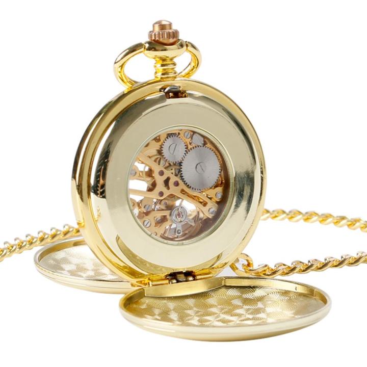 นาฬิกาข้อมือเปลือยกลไกตัวเลขโรมันสำหรับผู้ชายและผู้หญิงสีเต็มรูปแบบนาฬิกาพกเรียบนาฬิกาแบบโชว์กลไก