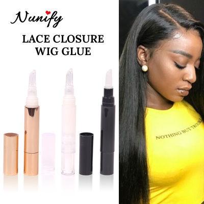 Nunify 1PcsLot Super Wig Adhesive Hairpiece Glue Pen For Poly And Lace Wigs No Latex Walker Tape Ultra Hold Lace Front Glue