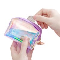 Women PVC Purse Card Key Mini Purse Pouch Girl Kids Children Cute Small Zipper Coin Purse Card Holder Wallet Bag Case Pouch