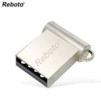 Reboto usb flash drive 64GB 32GB 16GB 8GB usb 2.0 pen drive pendrive флешка waterproof metal u disk memoria cel usb stick gift