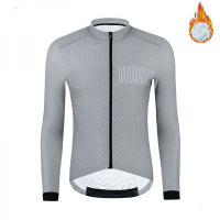 Cycling Jersey Winter thermal fleece Men long sleeve retro Pro DH MTB triathlon Clothing Ropa Ciclismo Maillot warm Bike tops