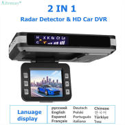 Aitemay 2 in 1 Car DVR Radar Detector G