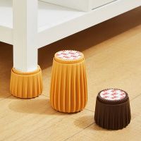 ﹍◑☜ 4 Pcs Table Heightened Base Table Leg Raiser Rubber Table Leg Raising Pad Adjustable Height Foot Pad Bed Sofa Height Increaser