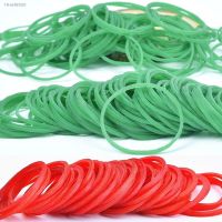 ♟✴✼ High Quality Natural Rubber Band Red/Green Strong Elastic Bands Office For School Industrial High Temperature Resistance