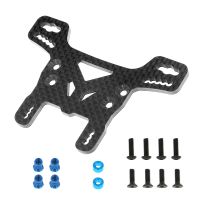 Carbon Fiber Rear Shock Tower Plate for Tamiya XV02 XV-02 Pro 58707 1/10 RC Car Upgrades Parts Accessories