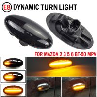 LED Side Marker Turn Signal Light Dynamic Repeater Sequential Blinker Indicator Lamp For MAZDA 2 3 5 6 BT-50 MPV