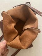 New Genuine Leather Women Tote Bag Simple Girl Large Solid Soft Cowhide A4