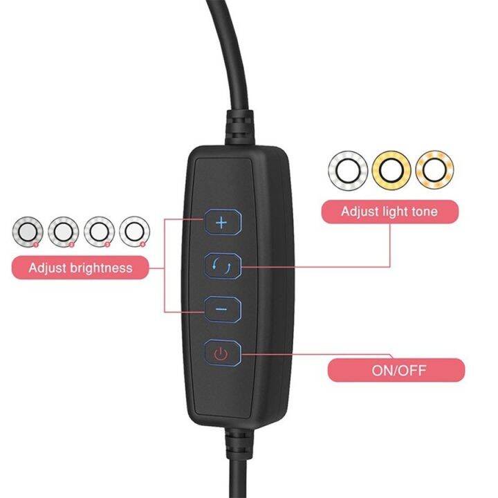 ewyn-ไฟไลฟ์สด-10-นิ้ว-led-ไฟกลม-ปรับแสงได้-26cm-ขาตั้ง-2-1เมตร-สด-ถ่ายวิดีโอ-ไฟแต่งหน้า