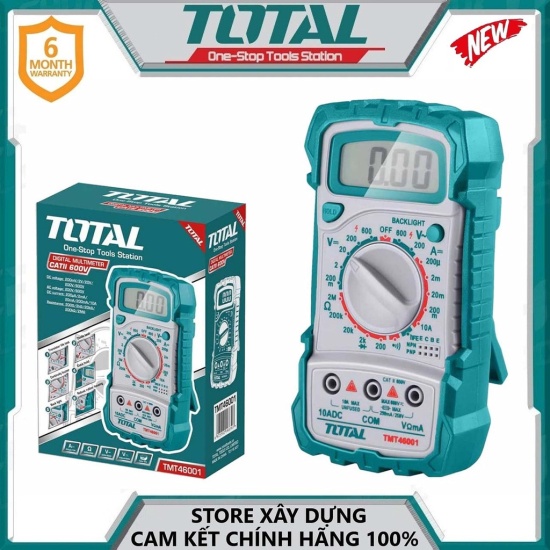 Đồng hồ đo điện vạn năng total tmt46001- hàng chính hãng - ảnh sản phẩm 1